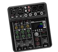 Compattamente 6Channel Mixer Audio Con 48vPhantom Power Studios Effetti Modalità Multiplo Per Podcasting E Stage Spettacoli Mixer Professionale