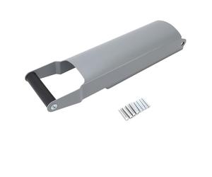 Compattatore per lattine in alluminio, frantoio professionale per lattine in metallo per il riciclaggio, schiacciatore per lattine per carichi pesanti per lattine da 16 o 12 once, (Grigio)