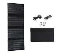 Compatti il pannello solare all'aperto di alta efficienza del dispositivo di carico piegante portatile del piatto cellulare delle tasse 40W per le centrali elettriche portatili