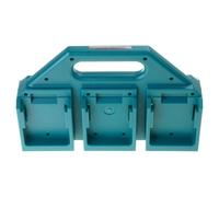 Compatto 18V Batteria Storage Rack Pratico Organizzatori Contiene 4 o 6 Celle Sicuro Strumento Accessorio Salvaspazio Tool Organizzatori