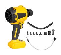 Compatto Air Blower Vacuum 100kmh La maggior parte della velocità dell'aria con ugello multiplo per la pulizia domestica ed esterna 10.3Kpa Ventilatore portatile di aspirazione