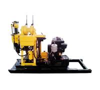 Compatto Deep Well Drilling Rig Core Sampling Drilling Machine Sotterraneo Attrezzatura di trivellazione per pozzi d'acqua Sotterranei Core Drill per Rock and Soil Testing Trailer Type Core Mine