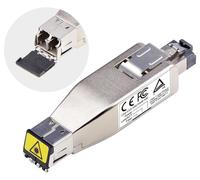 StarTech.com Dongle convertitore multimediale da fibra Gigabit a RJ45 Ethernet, monomodale ottico 10km/multimodale 800m