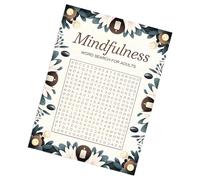 Compatto gioco di ricerca di parole per pendolari facile trasportare intrattenimento educativo on-the-go puzzle libro