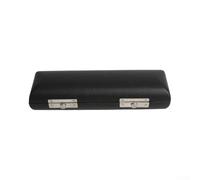 Compatto per flauto Custodia Cover Nero PU Pelle Leggero Compatto | Pelle PU nera, resistente agli urti, design portatile, adatta per chiave C per piccolo, costruzione