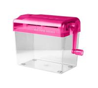 Compatto Shredding Machine Office Supplies | Small Shredder | Desktop Hand Crank Shredder Paper Cutting Tool for Adults Students School Classroom Bills Receipts Mail