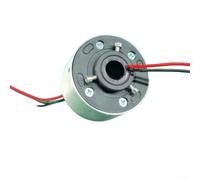 Compatto Through Hole Slip Ring For Embedded Installation In Moxibustion Beds 2 Channel 10A with Steel Ball Bearings