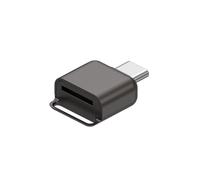 Compatto Tipo C Card Reader Adapter Supporta TF Card per l'accesso rapido ai file multimediali Plug and Play Design Tipo C Reader