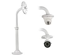 compcctv Security Camera Mount Bracket, Dome Camera Mount Universal Camera Wall Mounting Bracket for CCTV Security Camera/IP Camera, J Type (15.7-23.6 inch)