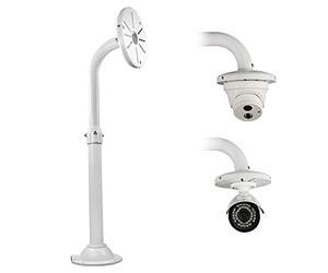 compcctv Security Camera Mount Bracket, Dome Camera Mount Universal Camera Wall Mounting Bracket for CCTV Security Camera/IP Camera, J Type (15.7-23.6 inch)