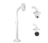 compcctv Staffa di montaggio per telecamera di sicurezza, supporto per telecamera a cupola universale per montaggio a parete/telecamera IP per telecamera di sicurezza CCTV, tipo L (40,6-63,5 cm)