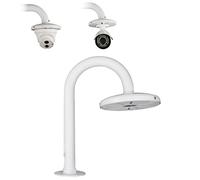 compcctv Staffa di montaggio per telecamera di sicurezza, supporto per telecamera a cupola, universale, per telecamera di sicurezza CCTV, telecamera IP, tipo U (12 pollici)