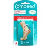 Compeed Cerotti per vesciche – Lunga durata e guarigione veloce – Medio, 5 pezzi