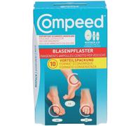 Compeed Cerotti per vesciche. Lunga durata e resistenti all'acqua- Pack misto, 10 Cerotti. Pack 100% plastic free