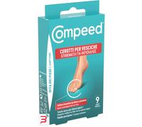Compeed Cerotti per Vesciche, Dita dei Piedi, 9 Cerotti | Lunga Durata, Resistenti All'Acqua, Guarigione Veloce, Ideali per Dita dei Piedi