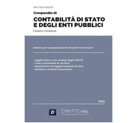 Compendio di contabilità di stato e degli enti pubblici - 2025 -