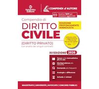Compendio di diritto civile 2026