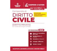 Compendio di diritto civile 2026