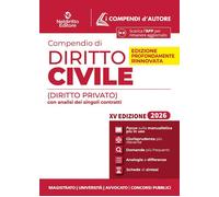 COMPENDIO DI DIRITTO CIVILE 2026 - AA.VV. - NELDIRITTO EDITORE