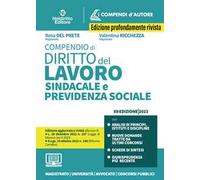 Compendio di diritto del lavoro, sindacale e della previdenza sociale. Nuova ediz. Con estensione online