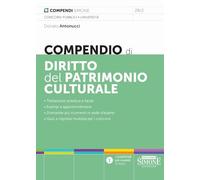 Libri Donato Antonucci - Compendio Di Diritto Del Patrimonio Culturale