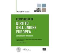 Compendio di diritto dell'Unione Europea - 2020 - Maggioli Editor