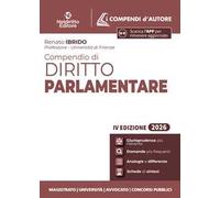 Compendio di diritto parlamentare 2026