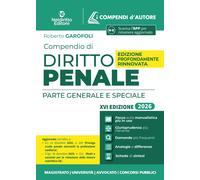 Compendio di diritto penale 2026 [Paperback] [Jan 29, 2026] Garofoli, Roberto