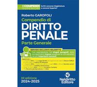 Compendio di diritto penale. Parte generale 2024-2025