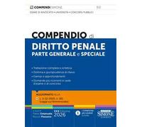 Compendio di diritto penale. Parte generale e speciale