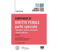 Compendio di Diritto Penale parte Speciale - Esame di Stato 2021. Domande e Risposte Commentate + Schemi Esplicativi con espansione online