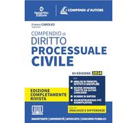COMPENDIO DI DIRITTO PROCESSUALE CIVILE - CAROLEO FRANCO - NELDIRITTO EDITORE
