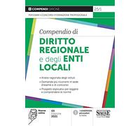Compendio di diritto regionale e degli enti locali