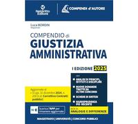 Compendio di giustizia amministrativa 2025. Con app
