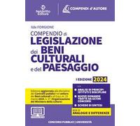Compendio di Legislazione dei beni culturali e del paesaggio 2024