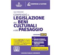 Libri Compendio Di Legislazione Dei Beni Culturali E Del Paesaggio 2024