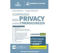 Compendio di normativa sulla privacy e cybersicurezza 2025