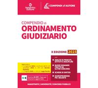 Compendio Di Ordinamento Giudiziario 2025 - 2025 - Neldiritto Editore