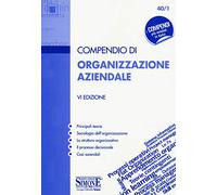 Compendio Di Organizzazione Aziendale - - 2020