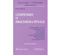 Libri Giovanni Conso / Vittorio Grevi / Marta Bargis - Compendio Di Procedura Pe