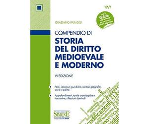 Compendio di storia del diritto medievale e moderno [Paperback] [Feb 10, 2020] G