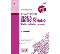 Compendio di storia del diritto romano. Diritto pubblico romano [Paperback] [Apr