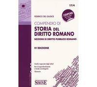 Compendio di storia del diritto romano. Nozioni di diritto pubblico romano