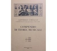 Compendio di Teoria Musicale. 2° corso