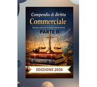Compendio diritto commerciale parte II delle società: Nozioni utili per lo studi