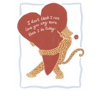 Compendium Love Muchly Greeting Cards: Love - I Don`T Think I Can Love ACC NUOVO