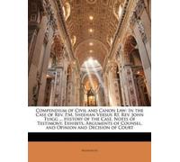 Compendium of Civil and Canon Law (Tascabile)