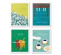 Compendium Pacchetto di biglietti di amicizia positivo verde (Design Group 2) - best seller