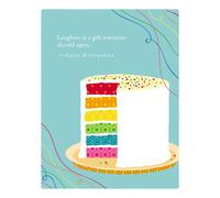 Compendium Positively Green Greeting Cards: Birthday - Laughter Is A G ACC NUOVO