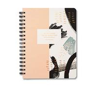 Compendium Quaderno a spirale - Vai là fuori e fai qualcosa di straordinario. - Un taccuino a spirale di design con 192 pagine a righe, a righe universitarie, 7,25 "W x 9,25" H